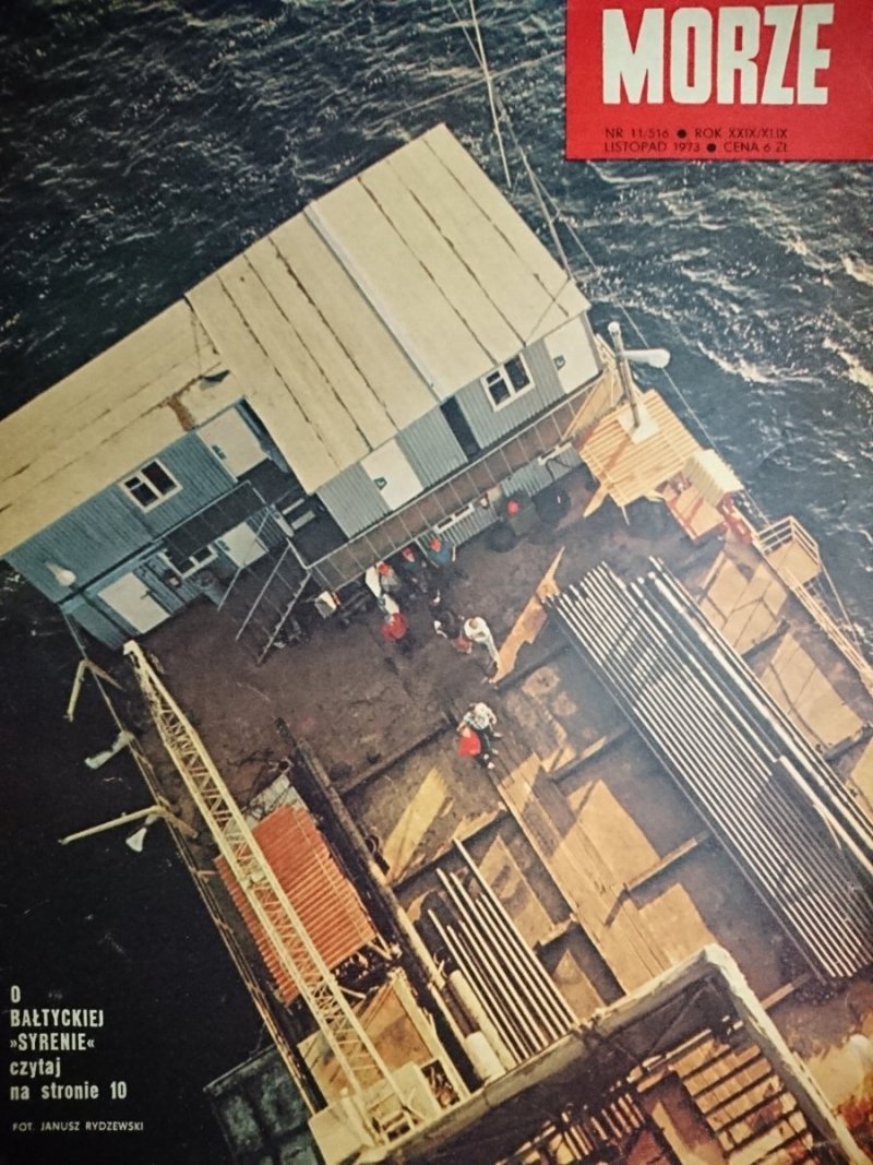MORZE NR 11/516 ROK XXIX/XLIX LISTOPAD 1973