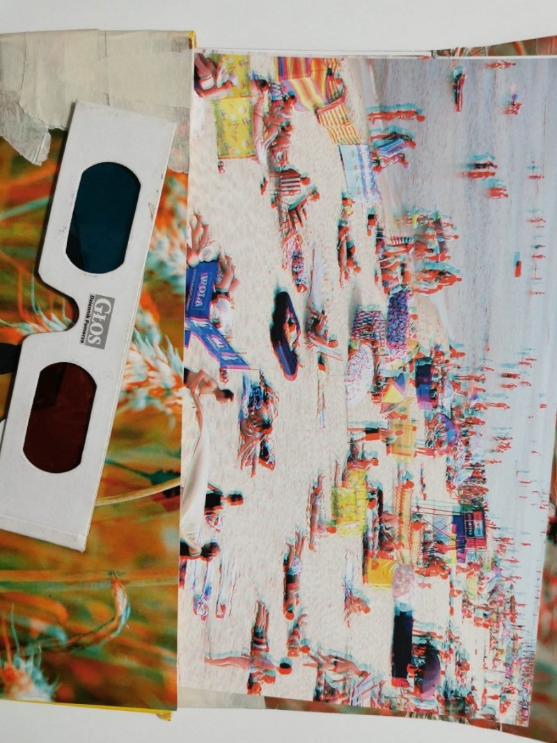 CZTERY PORY ROKU TRÓJWYMIAROWE FOTOGRAFIE 25 SZTUK Z OKULARAMI 3D 