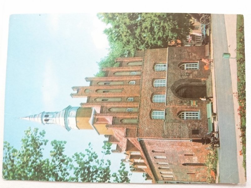 MORĄG. GOTYCKI RATUSZ Z 1444 r. fot. Z. Żyburtowicz