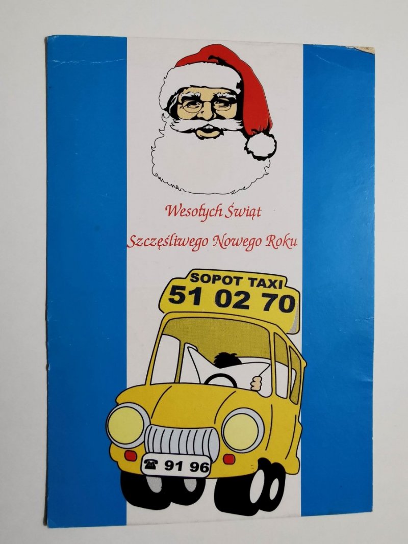 KALENDARZ 1995 RADIO TAXI SOPOT