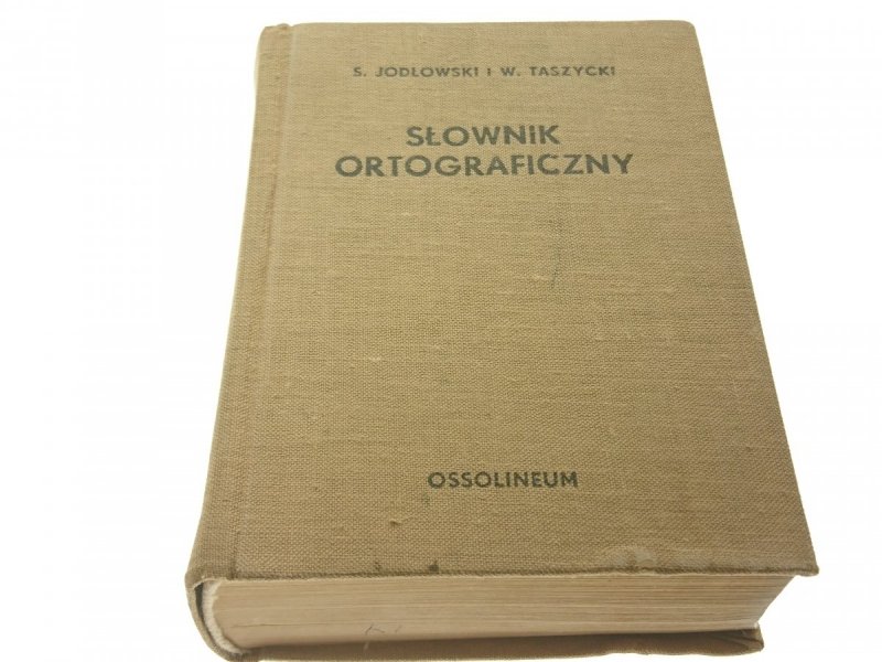 SŁOWNIK ORTOGRAFICZNY - S. Jodłowski (1968)