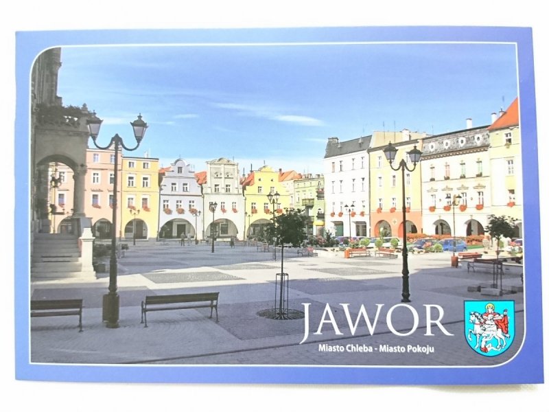 JAWOR. KAMIENICZKI W RYNKU. WIDOK NA KAMIENICĘ POD ZŁOTYM ULEM FOT. G. WIERNICKI