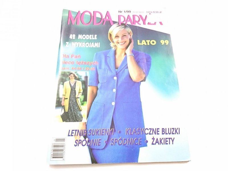 MODA PARYŻA NR 1/99 LATO 99