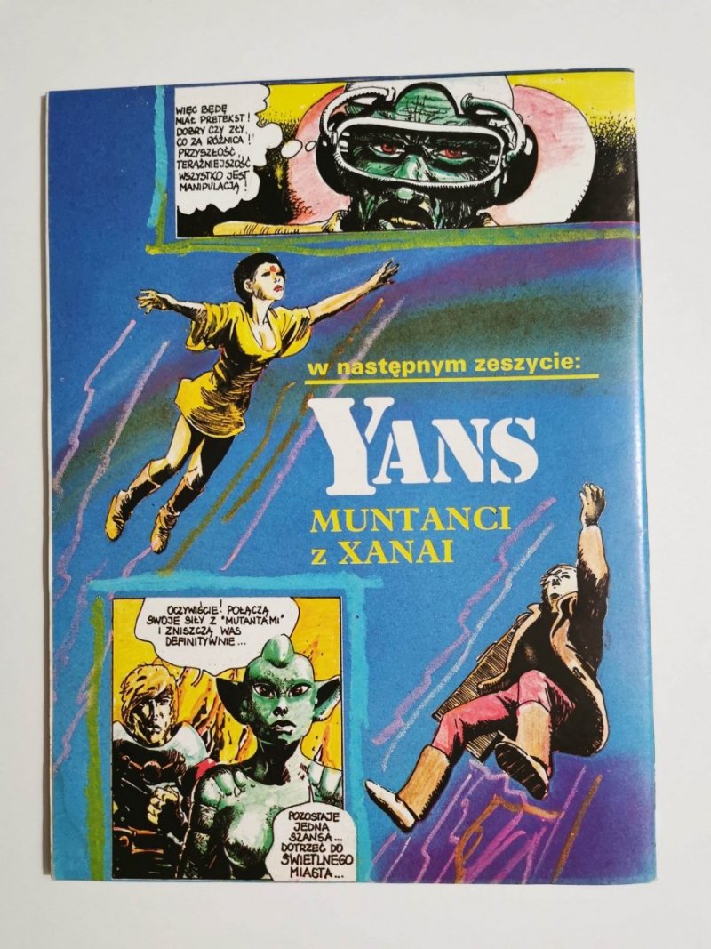 KOMIKS FANTASTYKA NR 3/4'88 WIĘZIEŃ WIECZNOŚCI YANS 