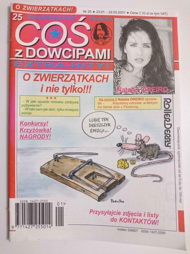 COŚ Z DOWCIPAMI O ZWIERZĄTKACH NR 25 23.01.-22.03.2001
