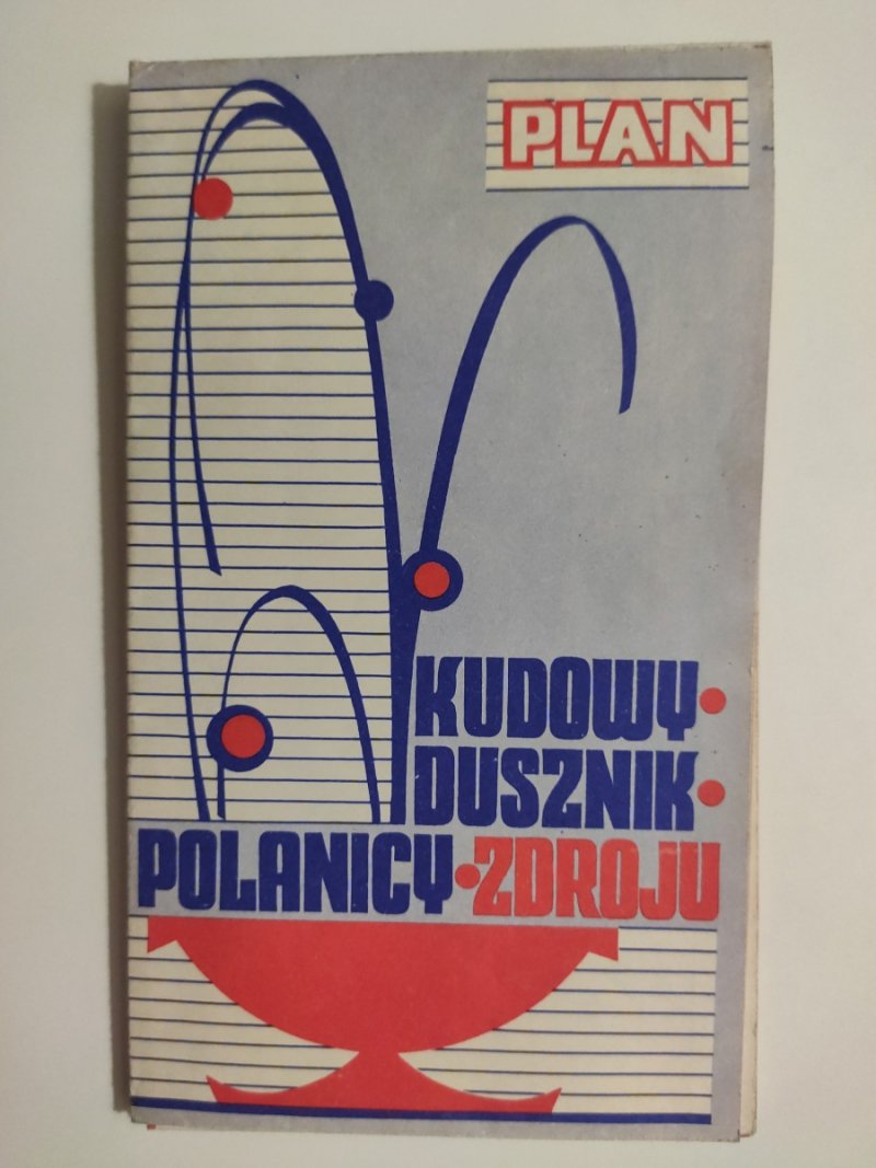 KUDOWA ZDRÓJ DUSZNIKI ZDRÓJ POLANICA ZDRÓJ PLAN MIAST 1973