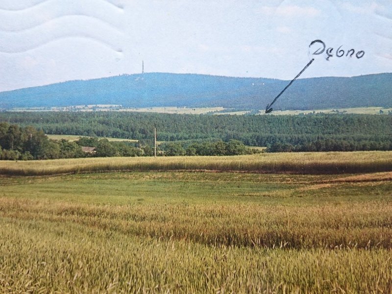 WIDOK NA PASMO ŁYSOGÓR ZE WSI... FOT. KRASSOWSKI
