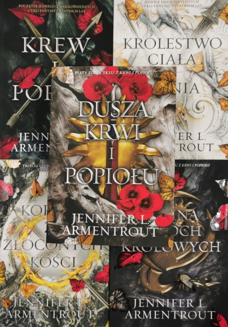 SERIA KREW I POPIÓŁ - Jennifer L. Aremntrout