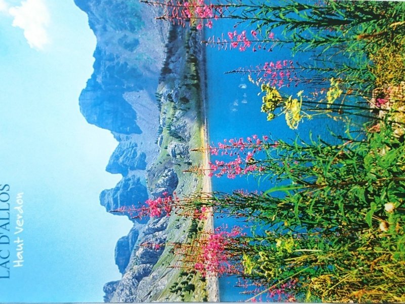 LAC D'ALLOS. HAUNT VERDON