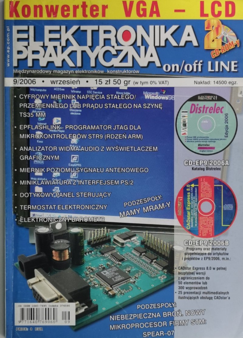 ELEKTRONIKA PRAKTYCZNA 9/2006 +2CD