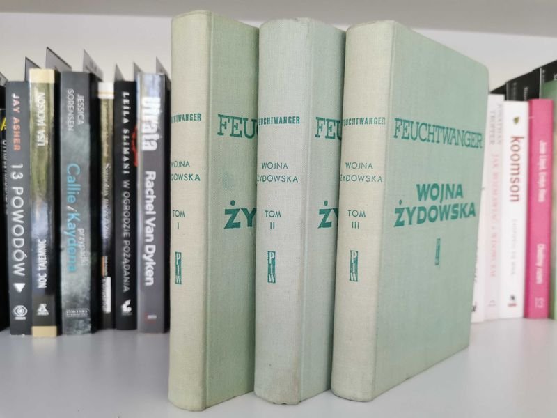 Wojna Żydowska Feuchtwanger tomy od 1 do 3