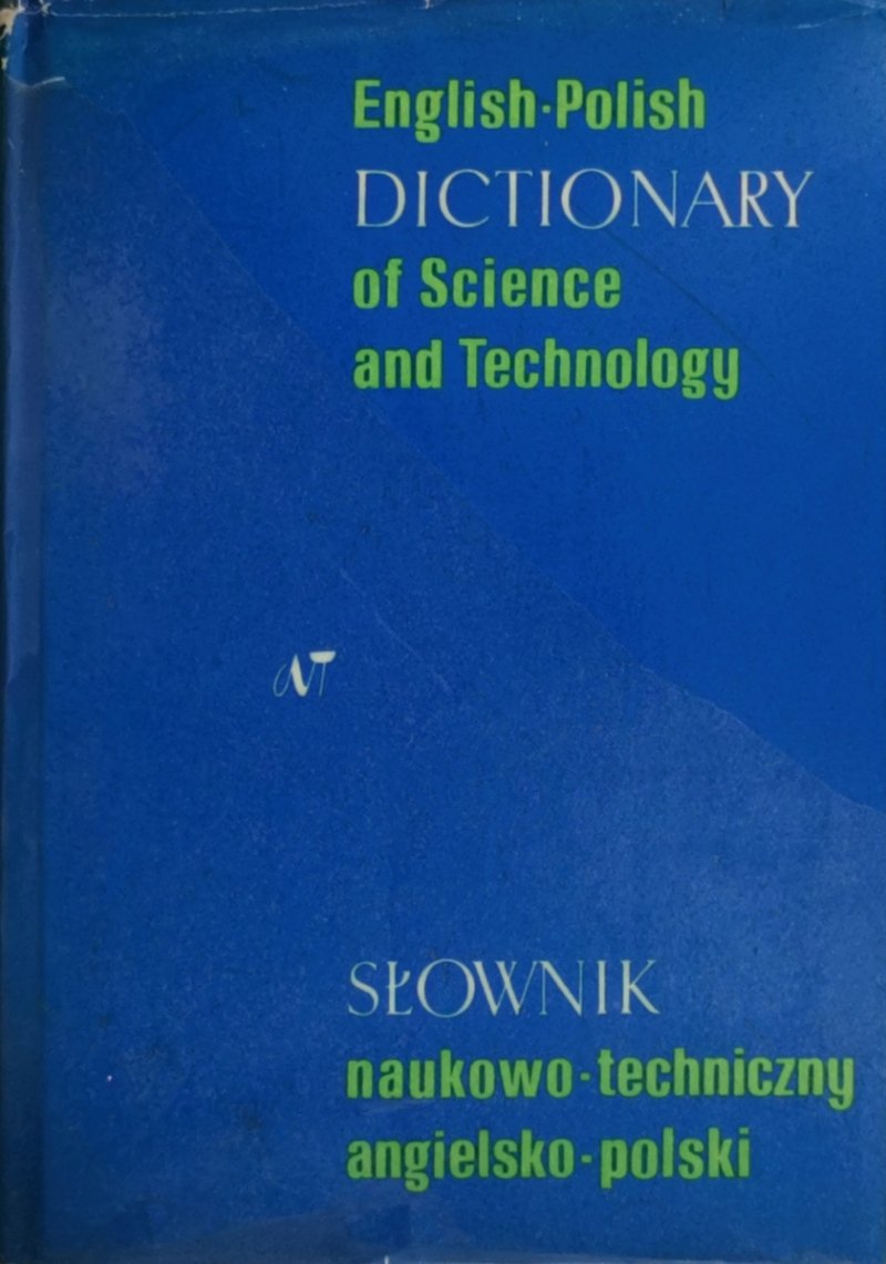 SŁOWNIK NAUKOWO-TECHNICZNY ANGIELSKO-POLSKI
