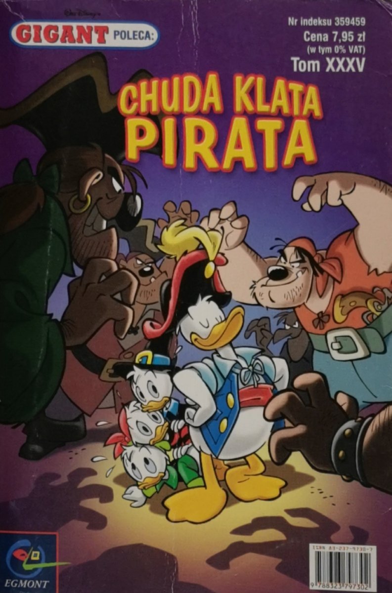 GIGANT TOM XXXV CHUDA KLATA PIRATA