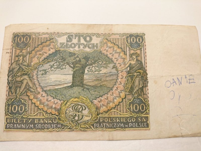 BANKNOT 100 ZŁOTYCH 6361023