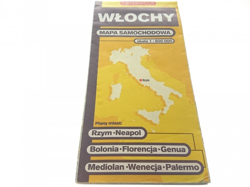 WŁOCHY. MAPA SAMOCHODOWA (2002)