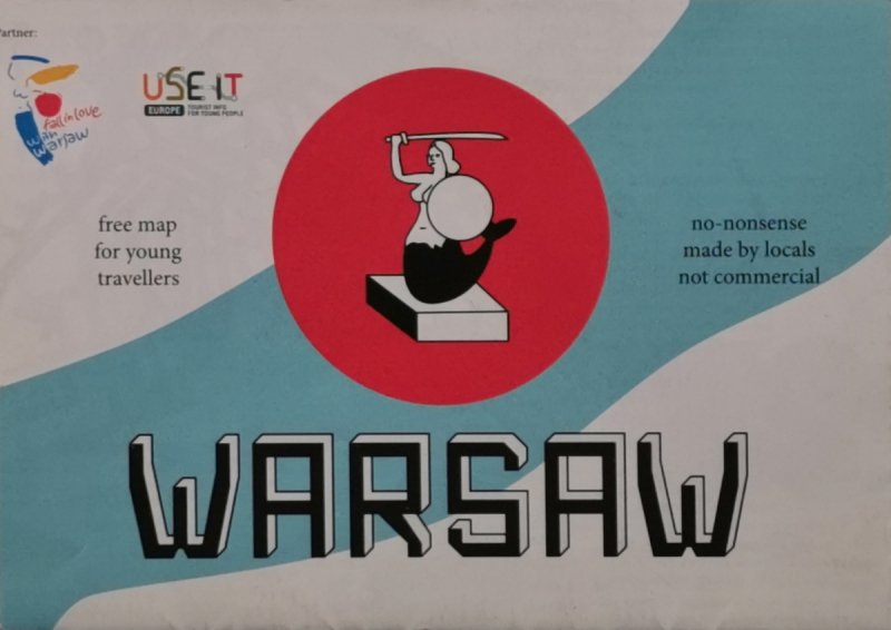 WARSAW MAP FOR YOUNG TRAVELLERS