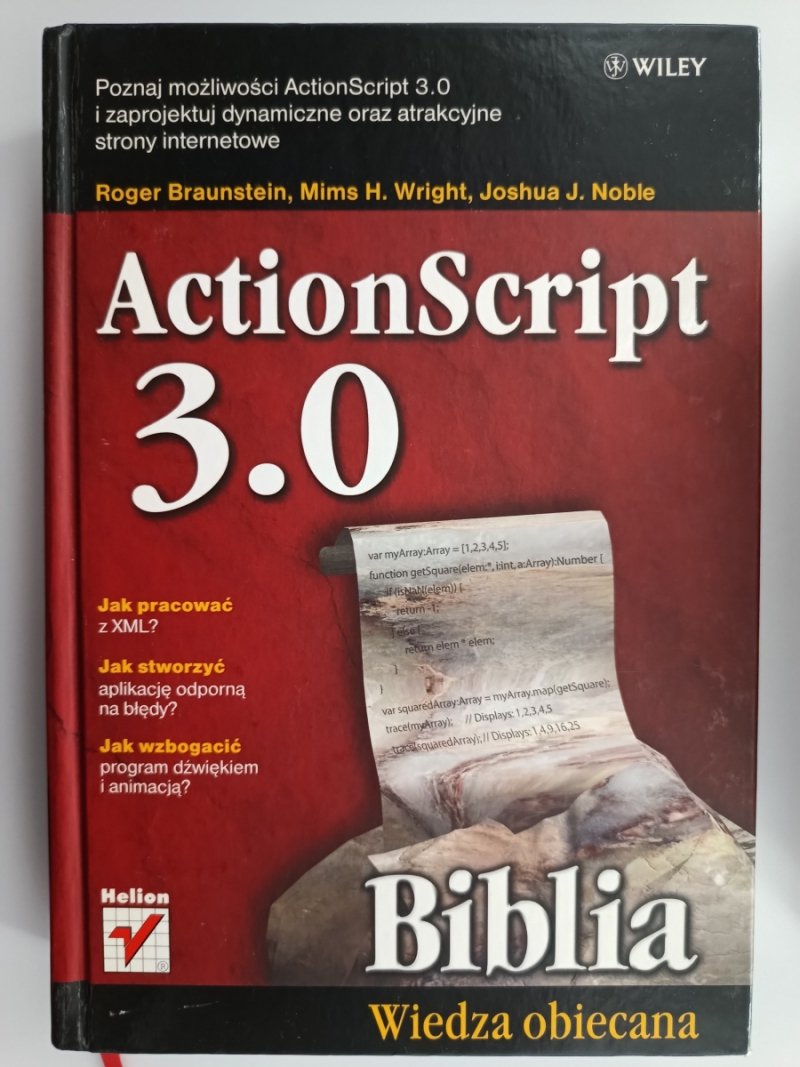 ACTIONSSCRIPT 3.0 - Roger Braunstein