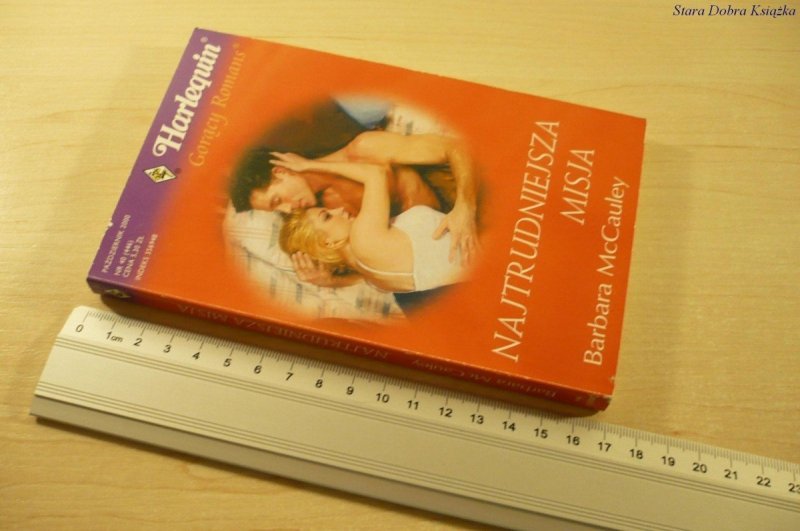 NAJTRUDNIEJSZA MISJA - Barbara McCauley (2000)