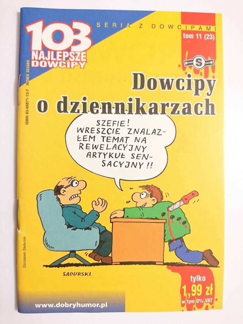 103 NAJLEPSZE DOWCIPY TOM 11 (23) 2002