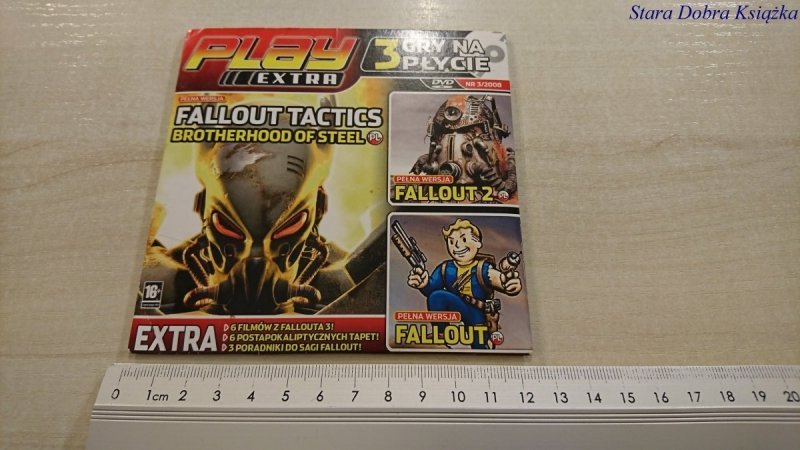 PLAY EXTRA DVD NR 3/2008 FALLOUT TACTICS; FALLOUT2