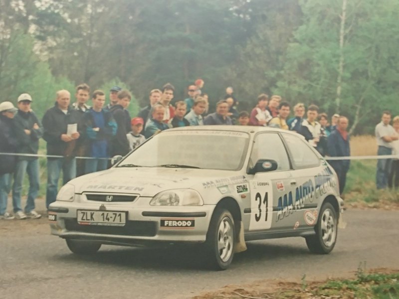 RAJD WRC 2005 ZDJĘCIE NUMER #052 HONDA CIVIC