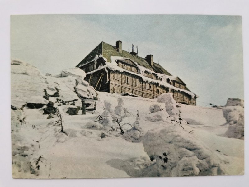 KARKONOSZE. SCHRONISKO NA SZRENICY FOT. CZAPLIŃSKI