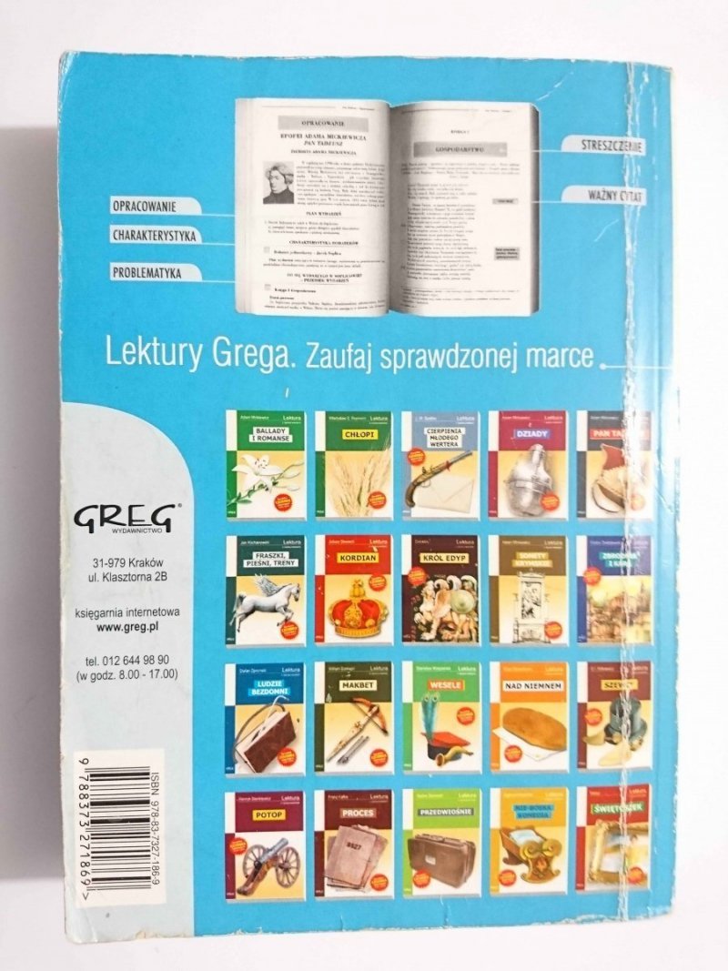 LALKA. LEKTURA Z OPRACOWANIEM - Bolesław Prus 2008