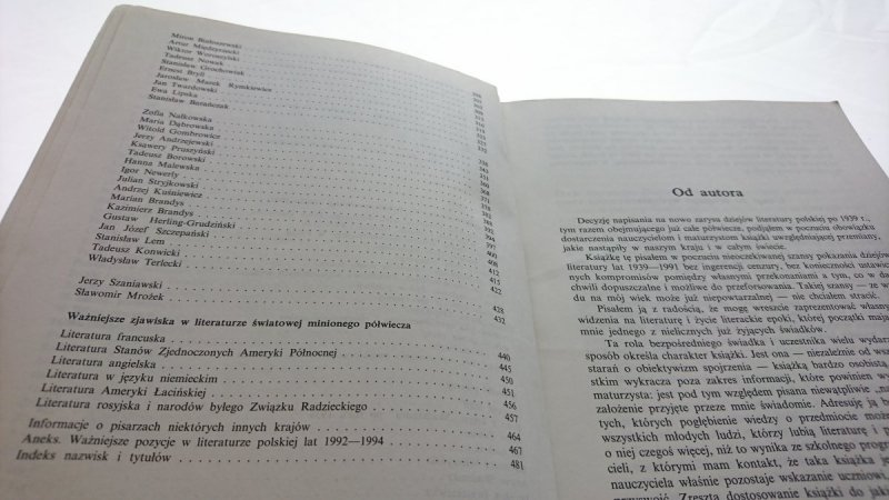LITERATURA POLSKA 1939-1991 - R. Matuszewski 1995