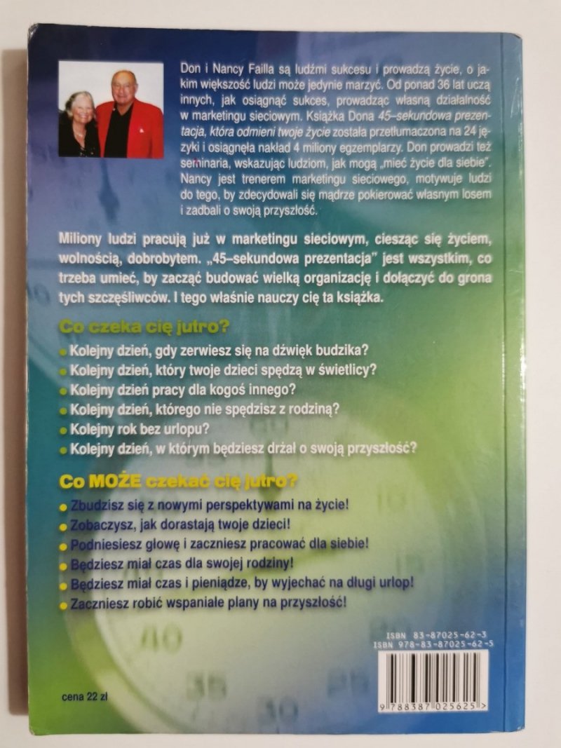 45-SEKUNDOWA PREZENTACJA, KTÓRA ODMIENI TWOJE ŻYCIE 2006