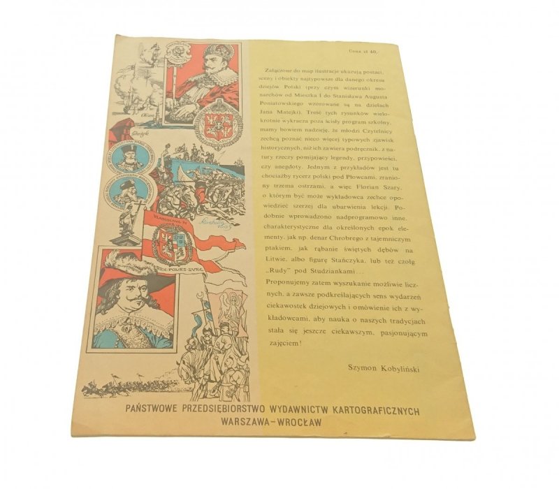 NASZA OJCZYZNA. ATLAS HISTORYCZNY DLA KLASY IV 