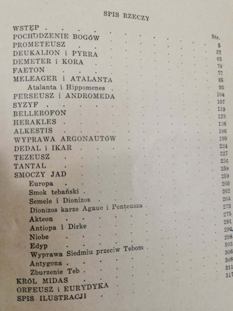 MITY GRECKIE. W OPRACOWANIU DLA MŁODZIEŻY Wanda Markowska 1951