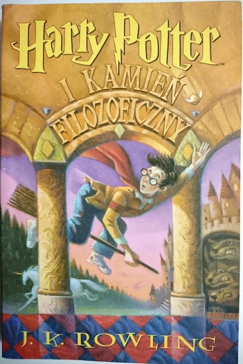 HARRY POTTER I KAMIEŃ FILOZOFICZNY - J. K. Rowling