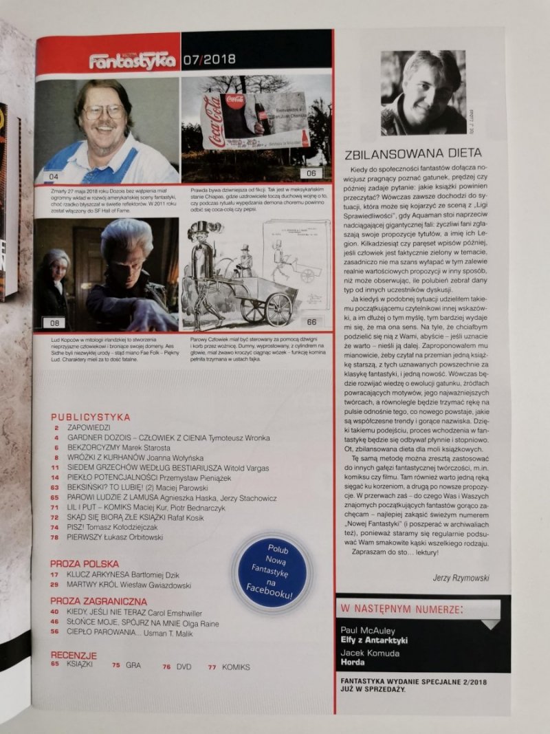 NOWA FANTASTYKA NR 07 (430) 2018