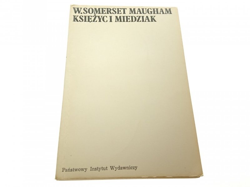 KSIĘŻYC I MIEDZIAK - W. Somerset Maugham 1974