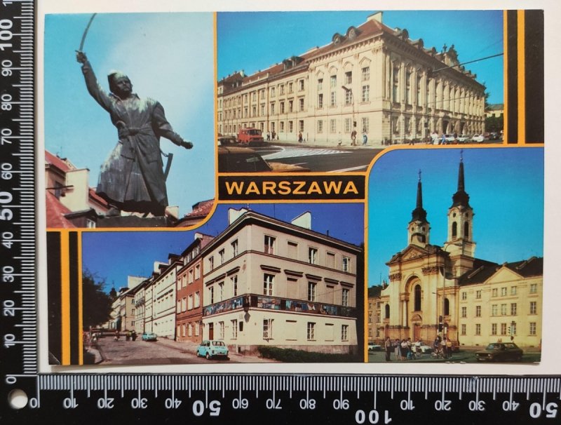 WARSZAWA. POMNIK JANA KILIŃSKIEGO