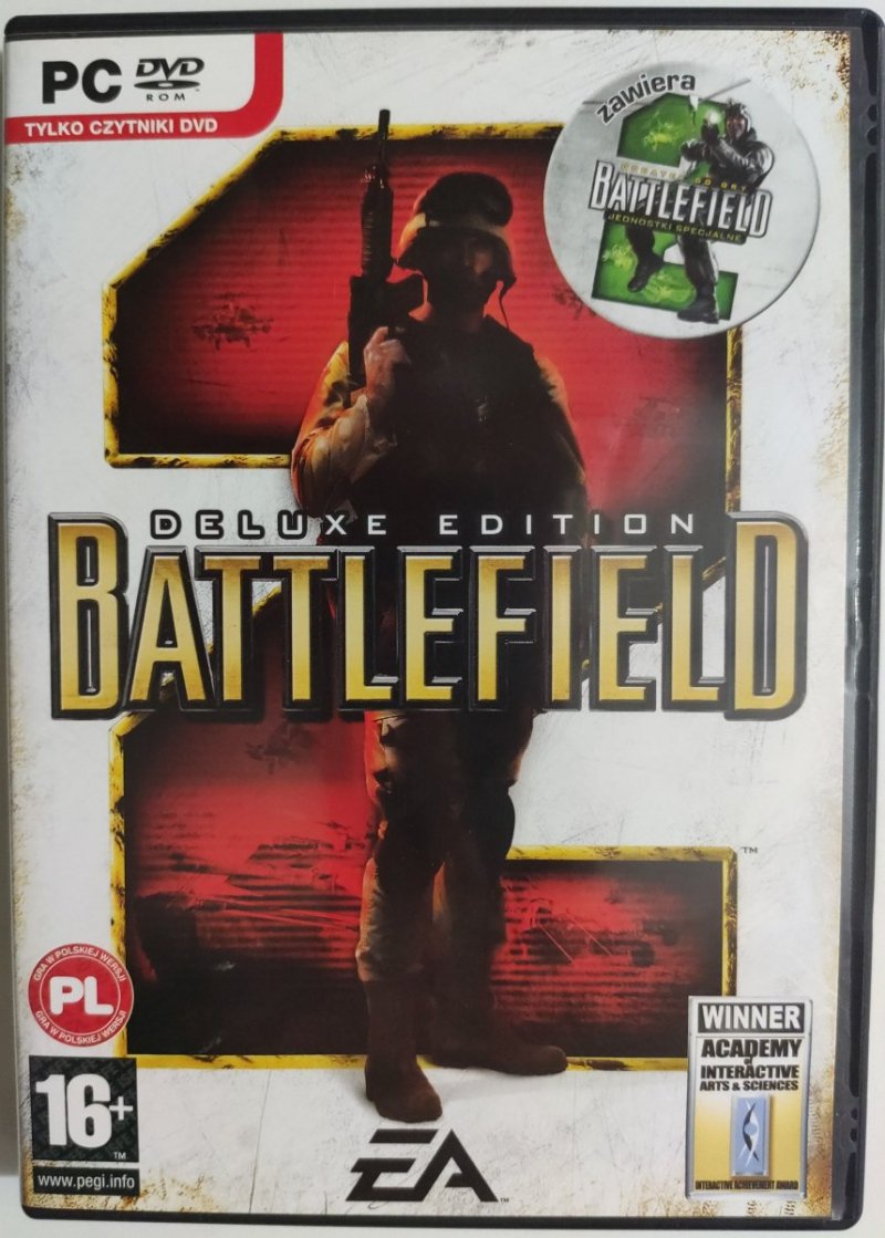 PC-DVD. BATTLEFIELD 2 DELUXE EDITION