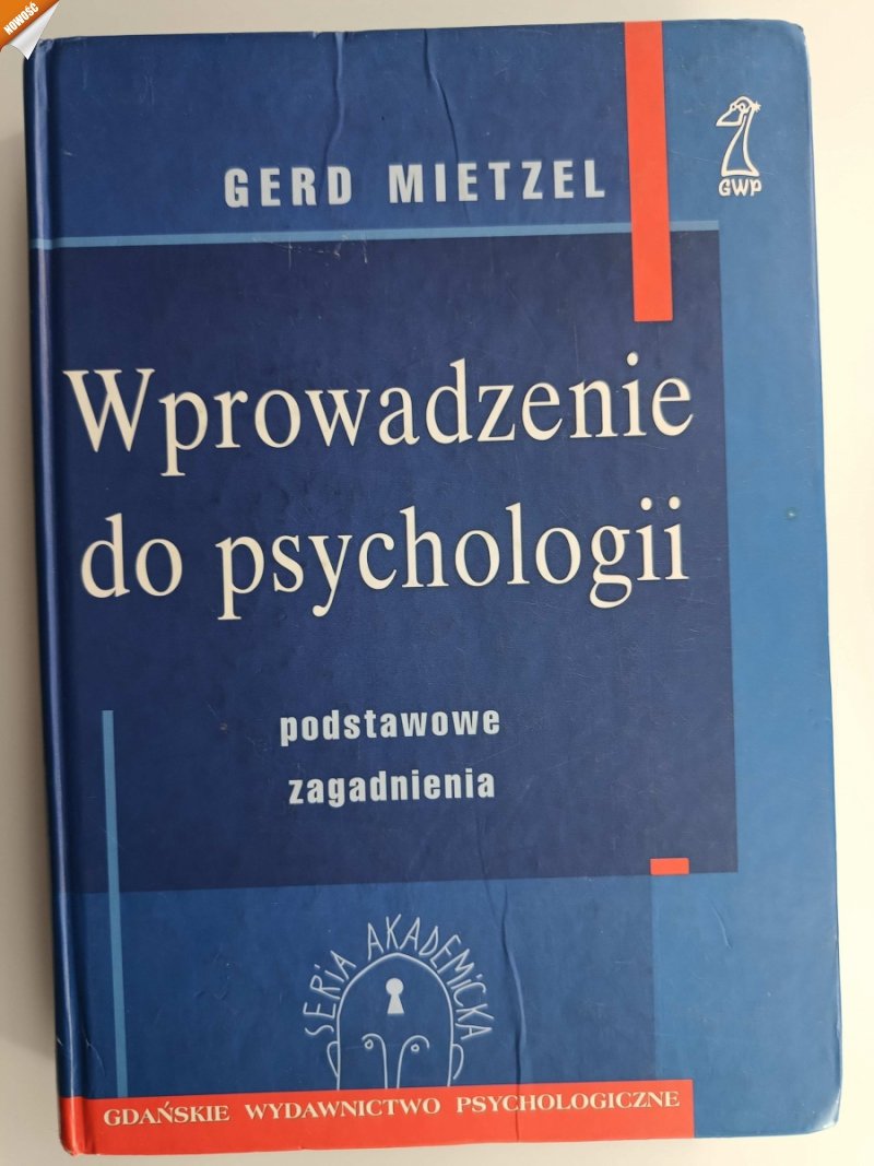 WPROWADZENIE DO PSYCHOLOGII - Gerd Mietzel