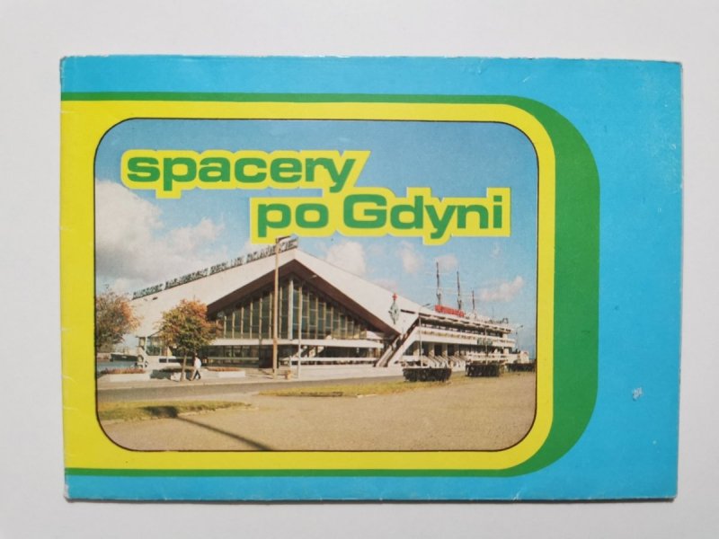 SPACERY PO GDYNI. MAPKA GRAFICZNA 1989