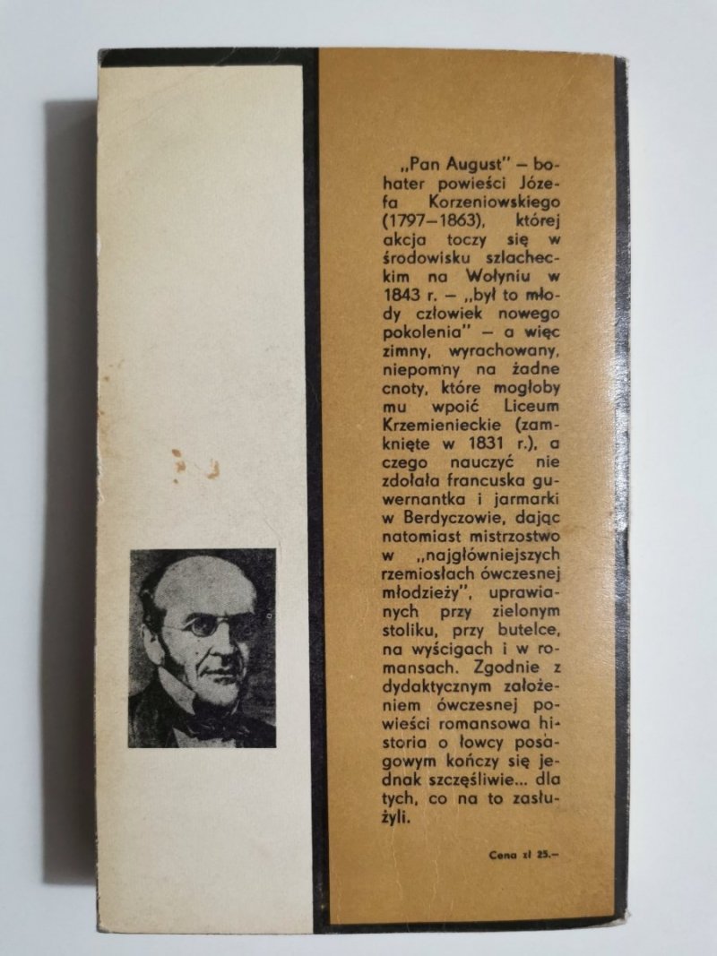 SPEKULANT - Józef Korzeniowski 1976