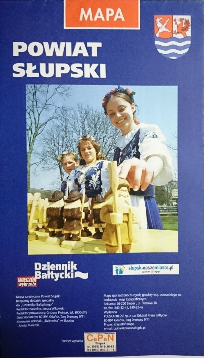 MAPA. POWIAT SŁUPSKI