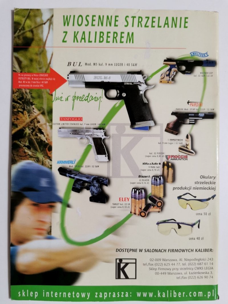 STRZAŁ MAGAZYN O BRONI NR 2/2003 MARZEC-KWIECIEŃ