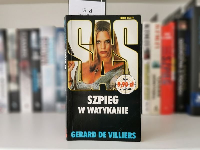 SAS Szpieg w Watykanie - Gerard de Villiers