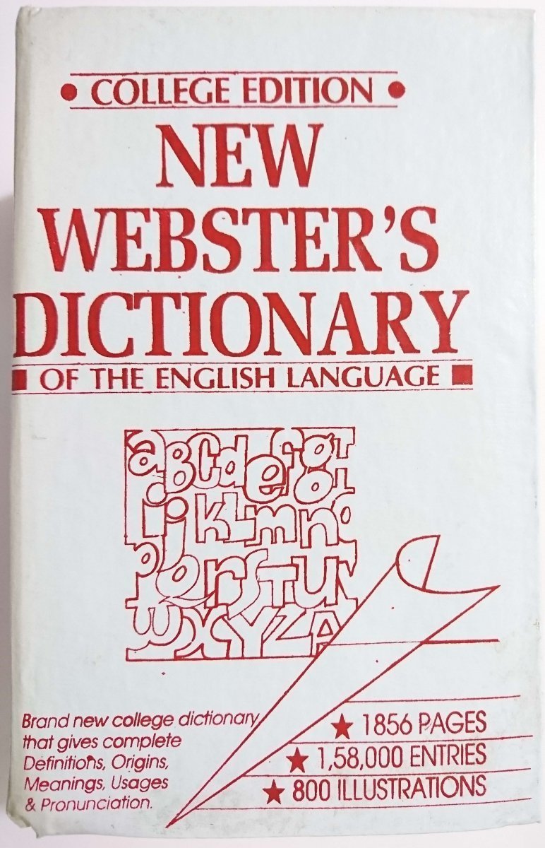 NEW WEBSTER'S DICTIONARY OF THE ENGLISH LANGUAGE 1988