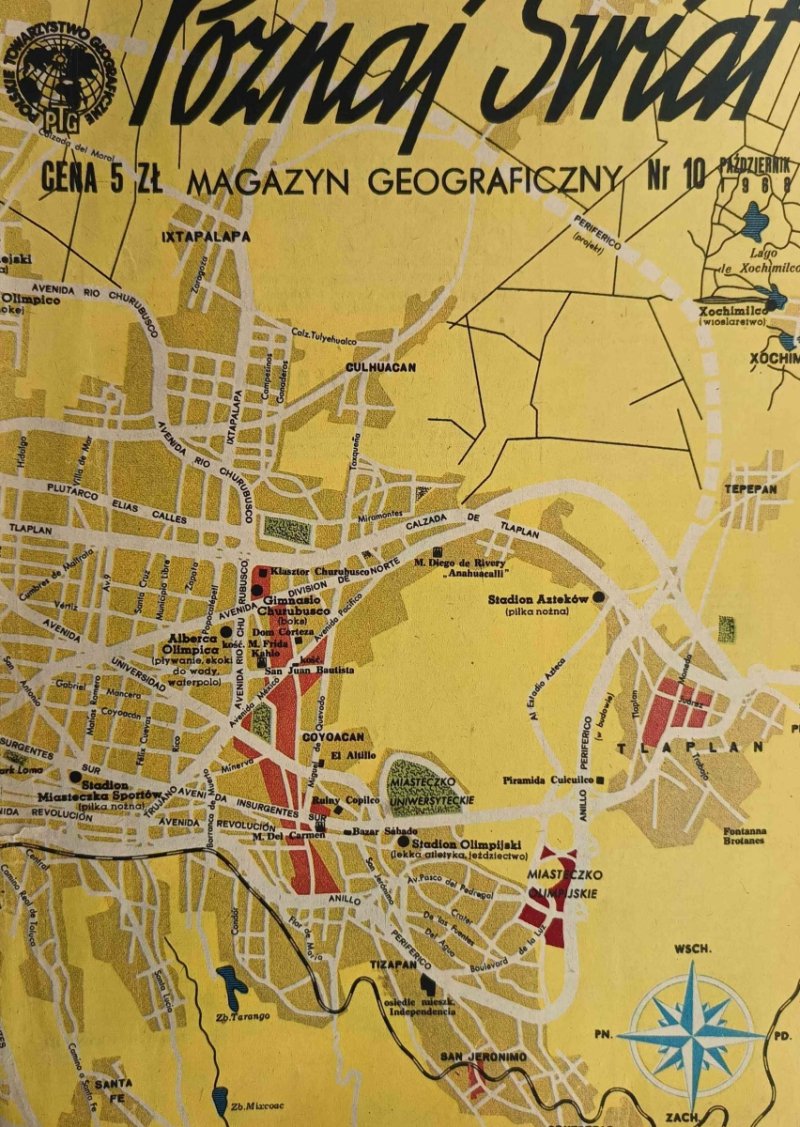 POZNAJ ŚWIAT NR 10 PAŹDZIERNIK 1968 (191)