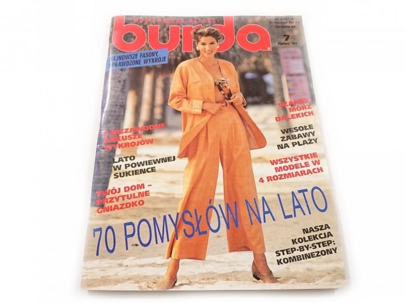 BURDA NR 7 LIPIEC '92