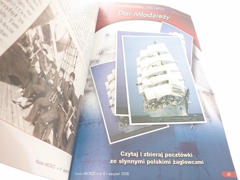 NASZE MORZE. MARITIME MAGAZINE 8-2008