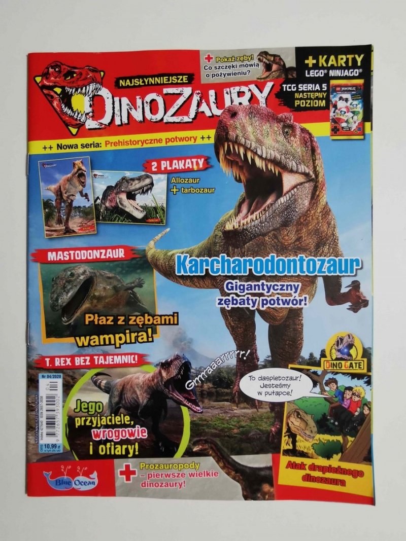 NAJSŁYNNIEJSZE DINOZAURY NR 04/2020