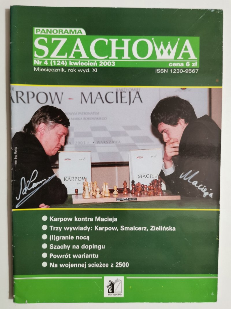 PANORAMA SZACHOWA NR 4/2003