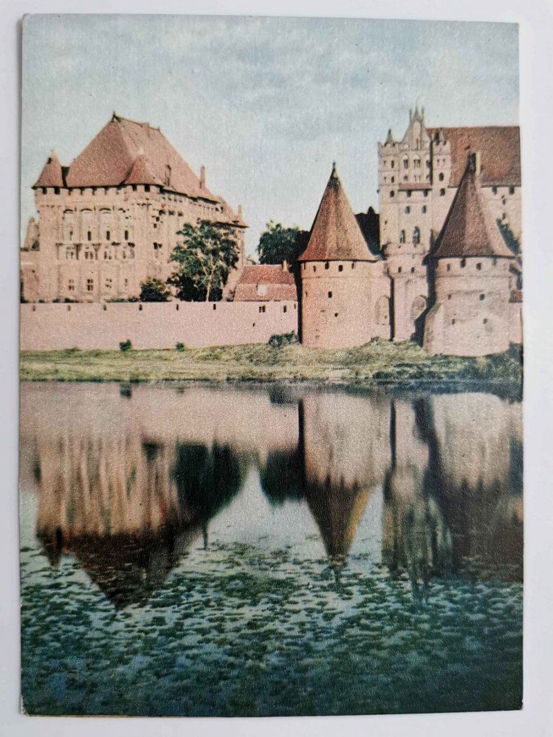 MALBORK. ZESPÓŁ ZAMKU POKRZYŻACKIEGO Z LEWEJ DAWNY PAŁAC WIELKIEGO MISTRZA FOT. UKLEJEWSKI