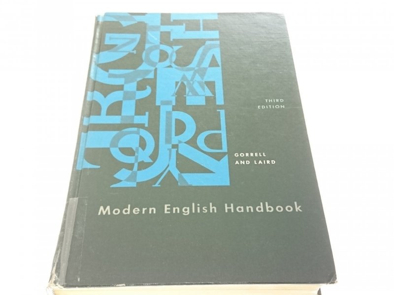 MODERN ENGLISH HANDBOOK - Robert Gorrell
